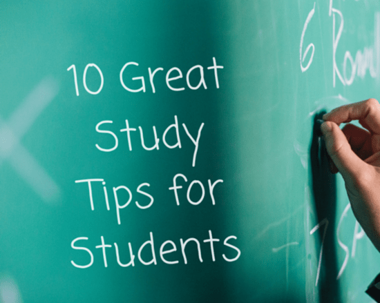 10 Great Study Tips for Students